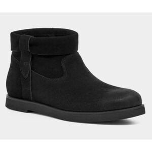 UGG Josefine Cuff Ankle Boot Black Suede Size‎ 8.5 NWOT